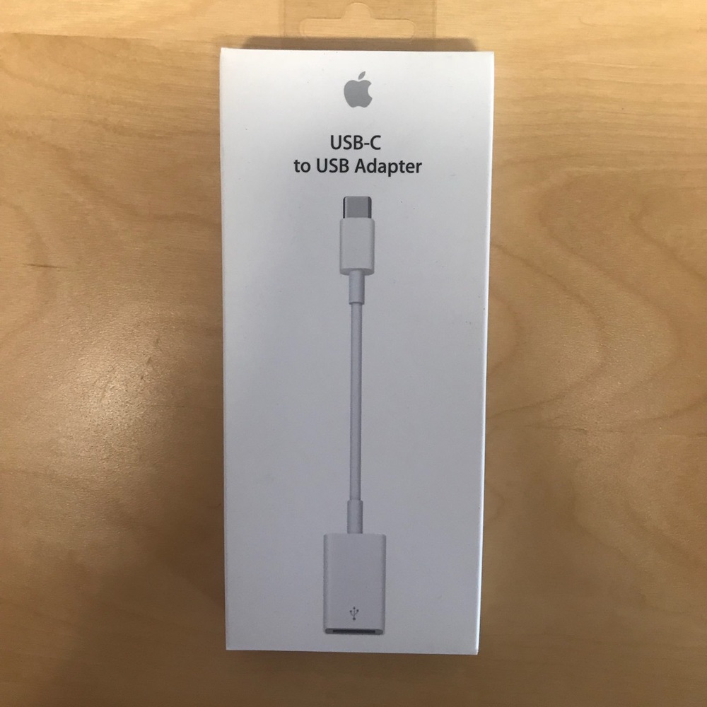 Apple USB adapters for the new laptops